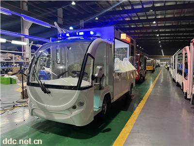  流动四轮电瓶核算检测车、疫情防疫电瓶车厂家